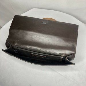 Banana Republic Genuine Leather Clutch Vintage
